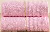 Комплект махровых полотенец FLOOX бордюр Злата, розовый