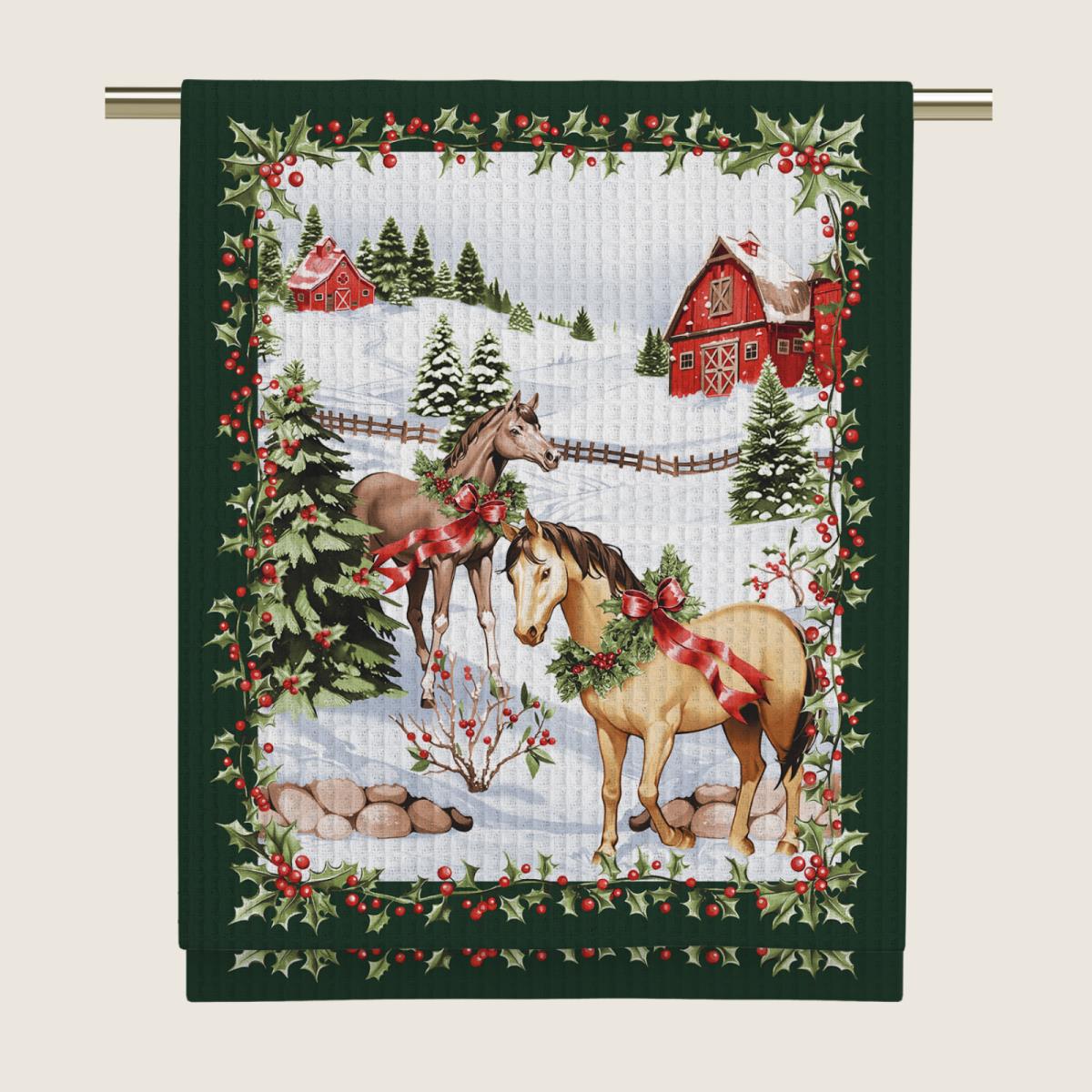 Полотенце вафельное Все ДOMA/Vse DOMA 29380-1 Сказочная прогулка