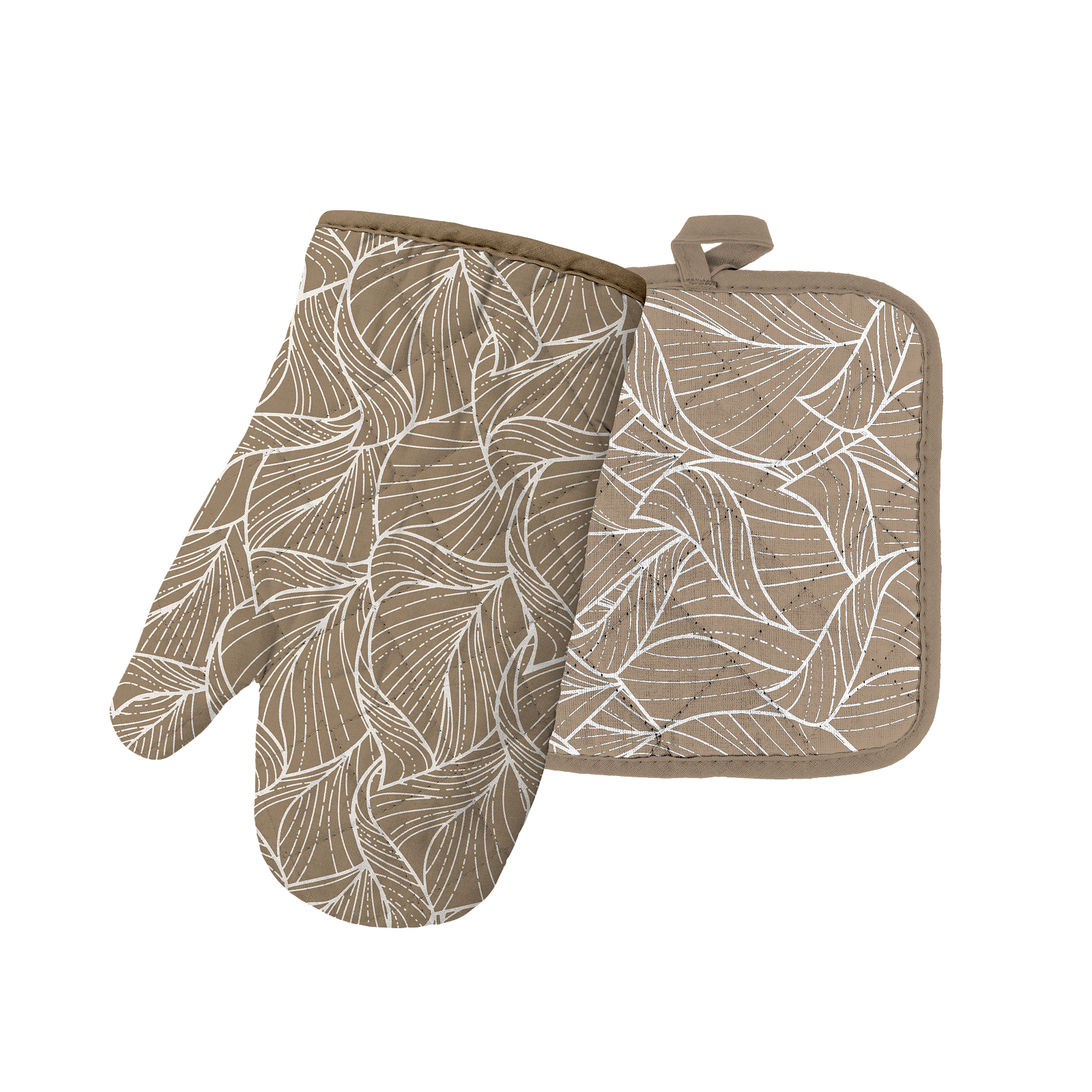 Набор из рогожки прихватка, рукавица Все ДOMA/Vse DOMA 60349-1 Сандра