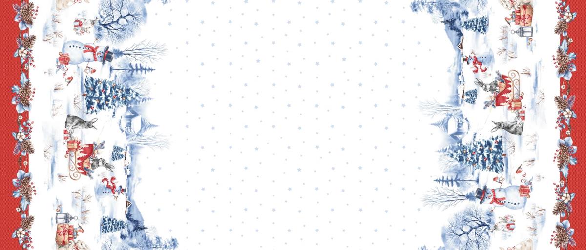 Рогожка 150 см наб арт. 904 29117-1 Праздник