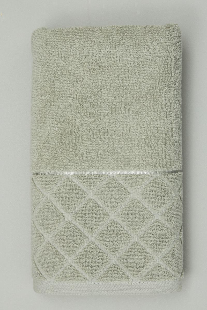 Полотенце махровое Fine Line Жемчужная коллекция, зеленый чай