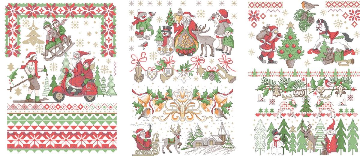 Рогожка 150 см наб арт. 904 29211-1 Новогоднее чудо