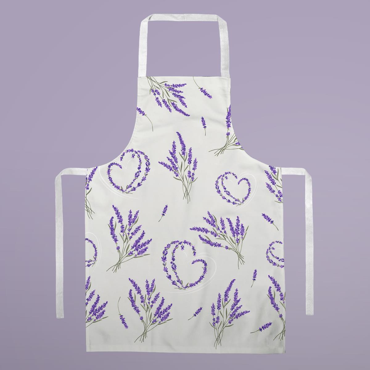 Фартук рогожка Fine Line Лавандовая нежность