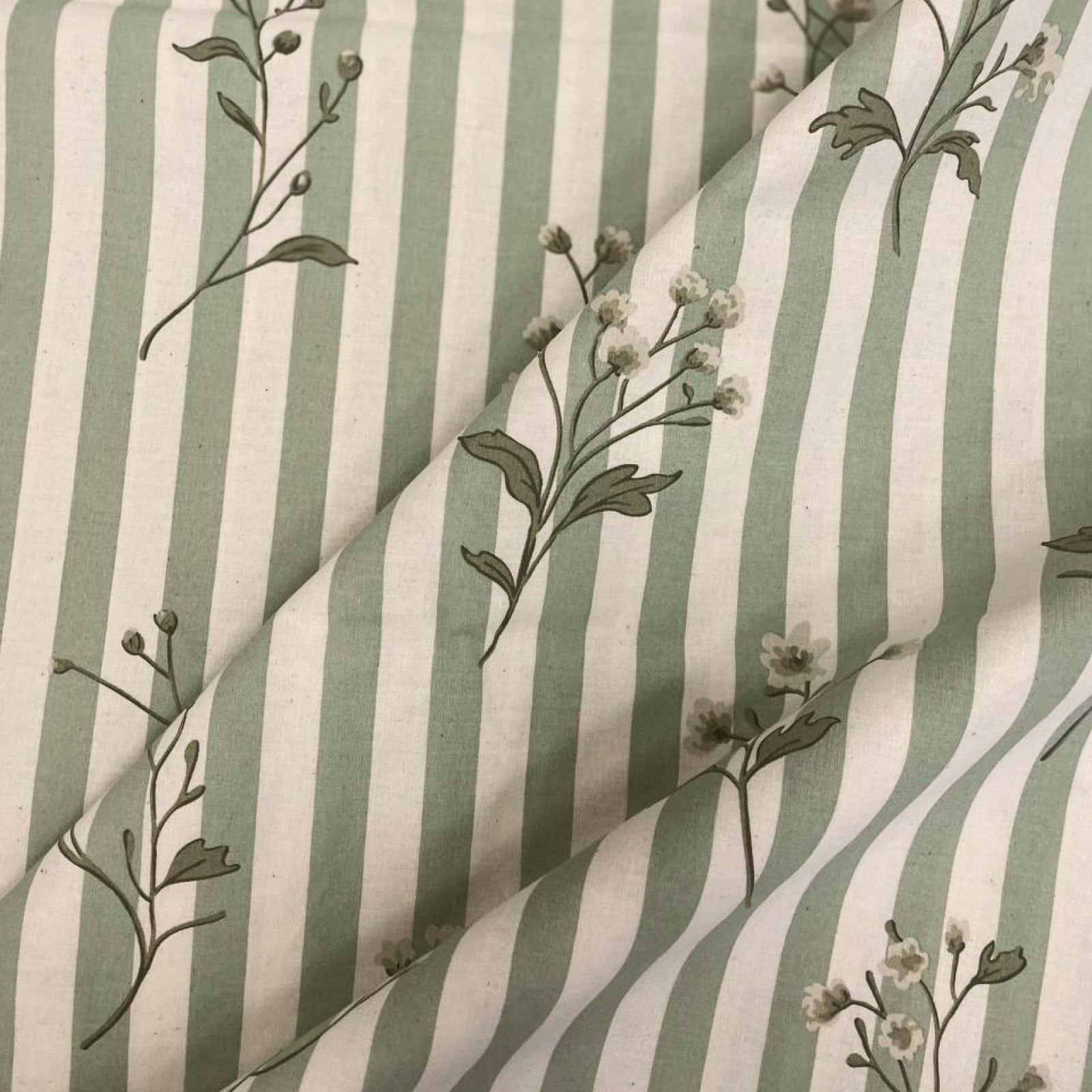 Вареный хлопок 220 см наб 72235-1 Луговая трава