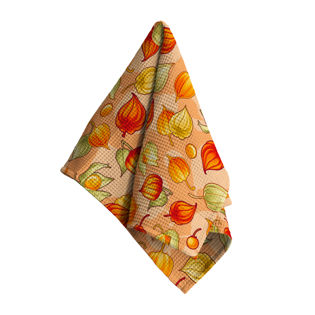 Полотенце вафельное Все ДOMA/Vse DOMA 60244-1 Физалис