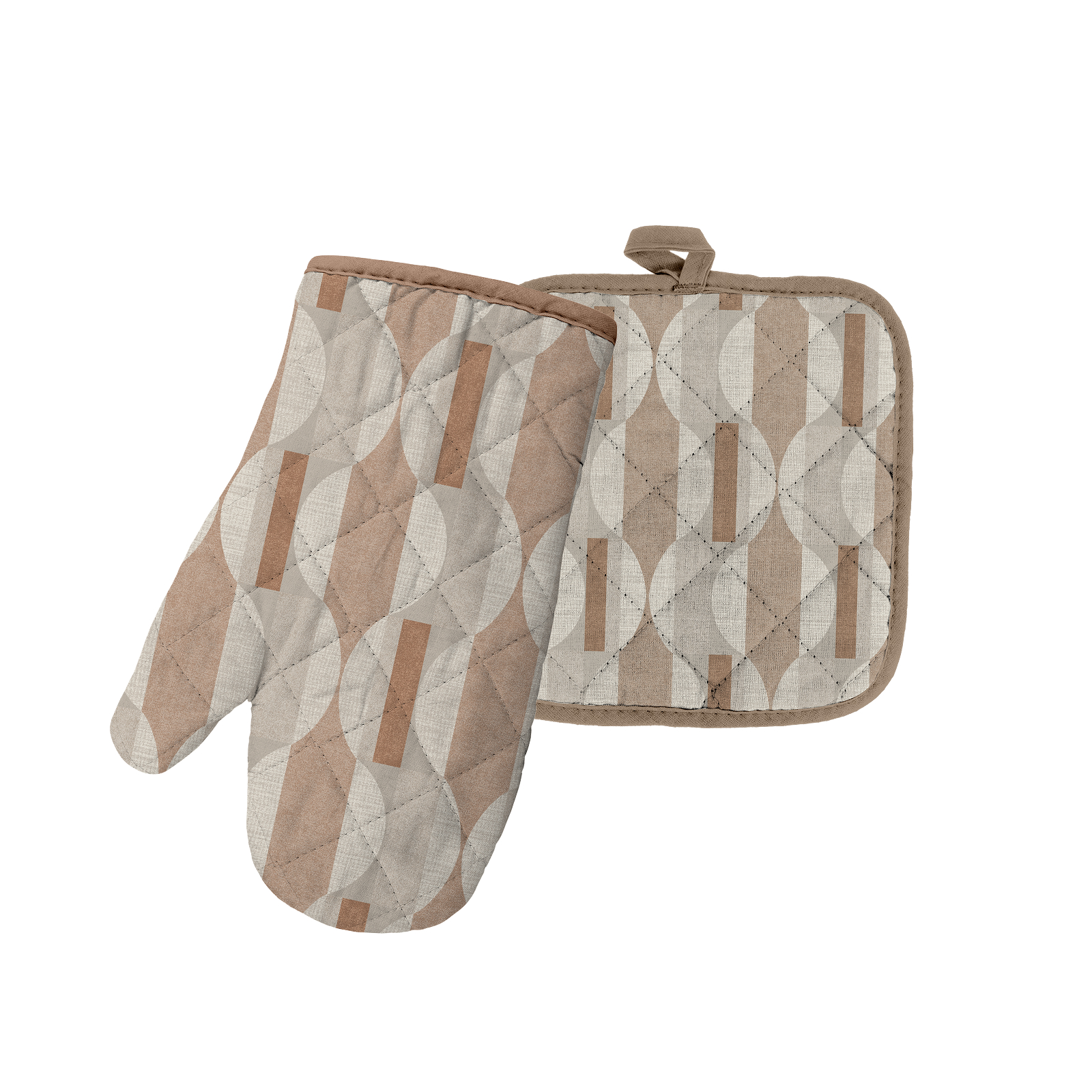 Набор из рогожки прихватка, рукавица Все ДOMA/Vse DOMA 60352-1 Этюд