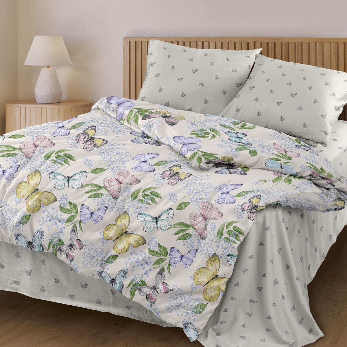 КПБ Любимый дом Бязь 50415-1/7294-1 Бабочки н/у