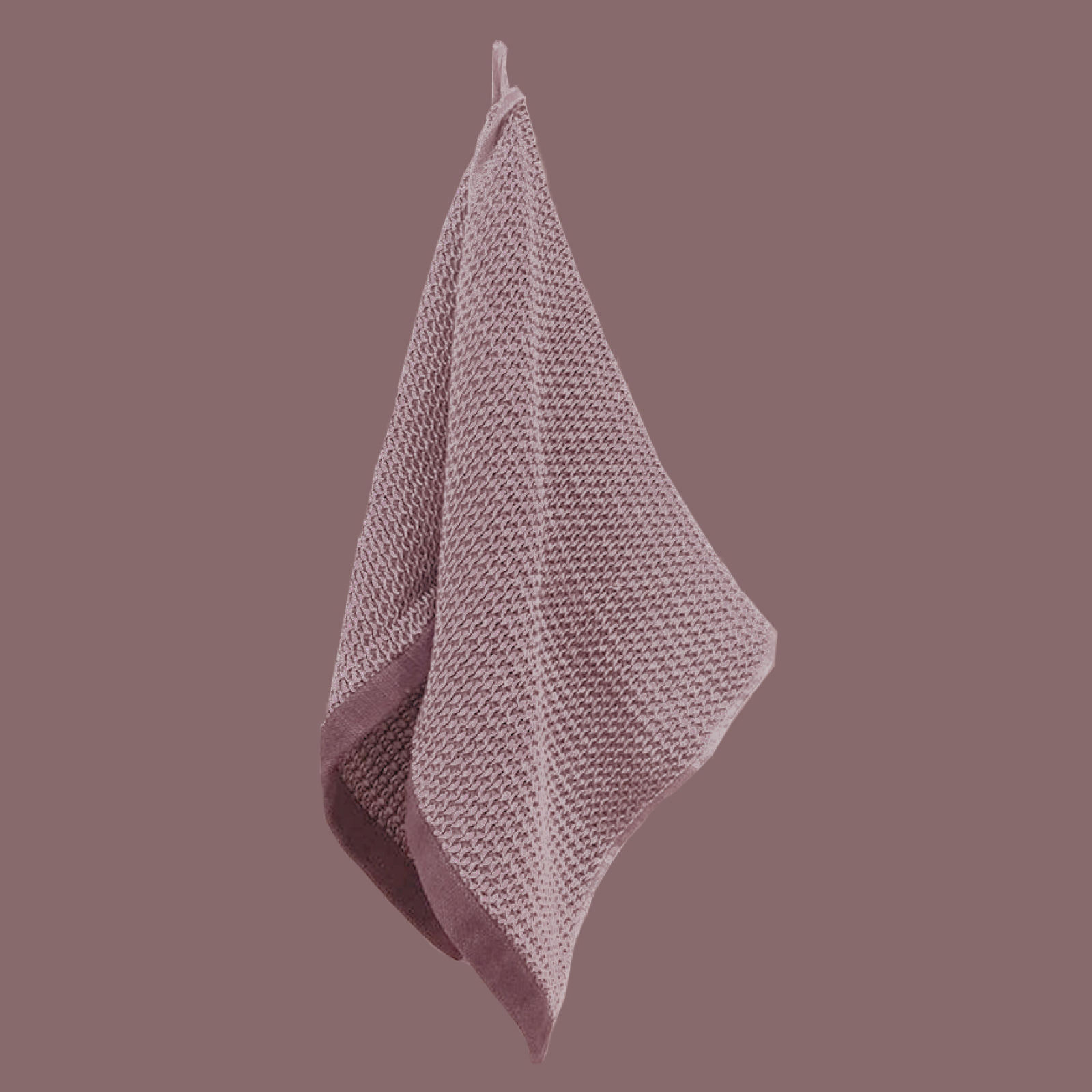 Полотенце вафельное ЛЮМИНАРА/LUMINARA, FINE LINE, лиловый, коллекция ЭЛТОН/ELTON