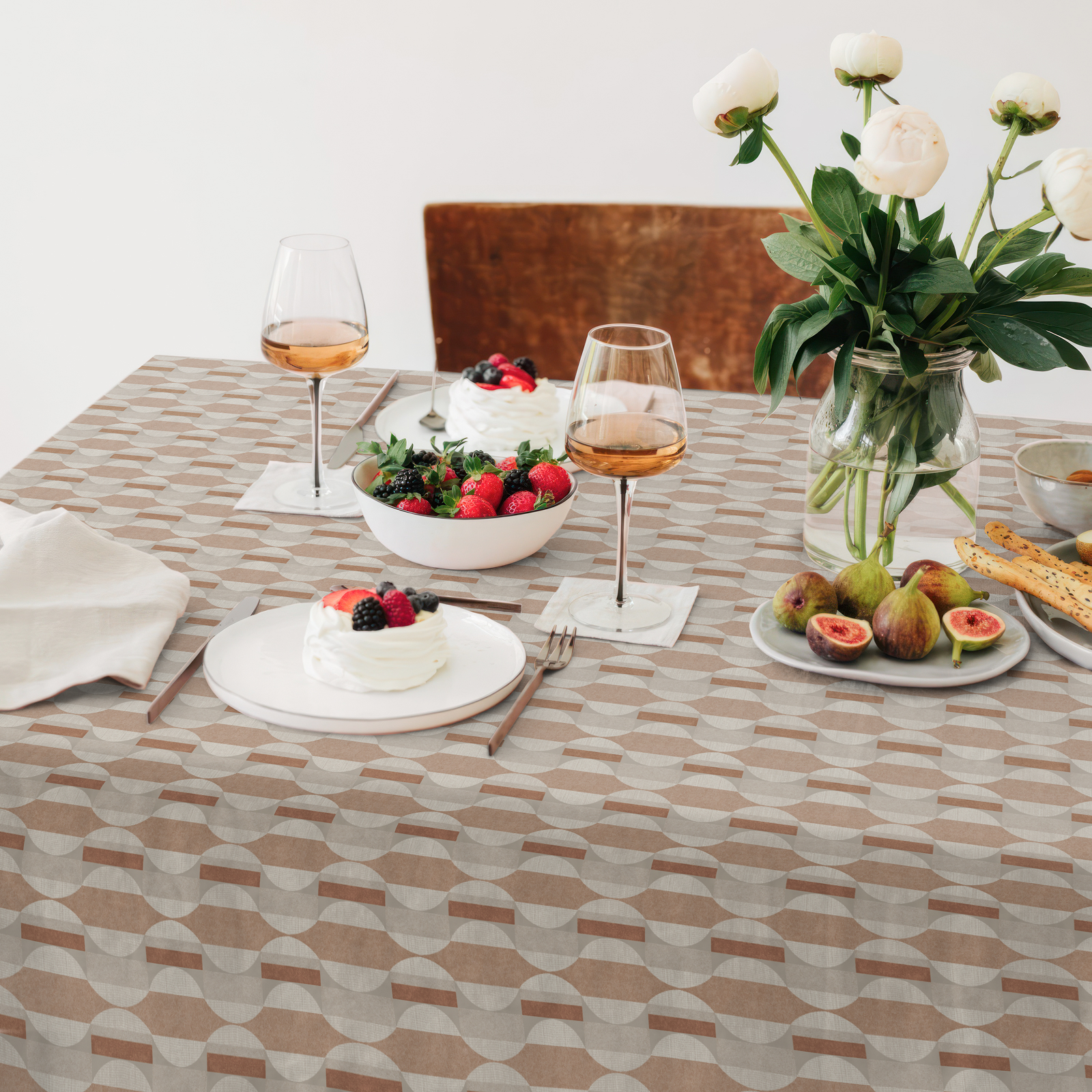 Скатерть рогожка Все ДOMA/Vse DOMA 60352-1 Этюд