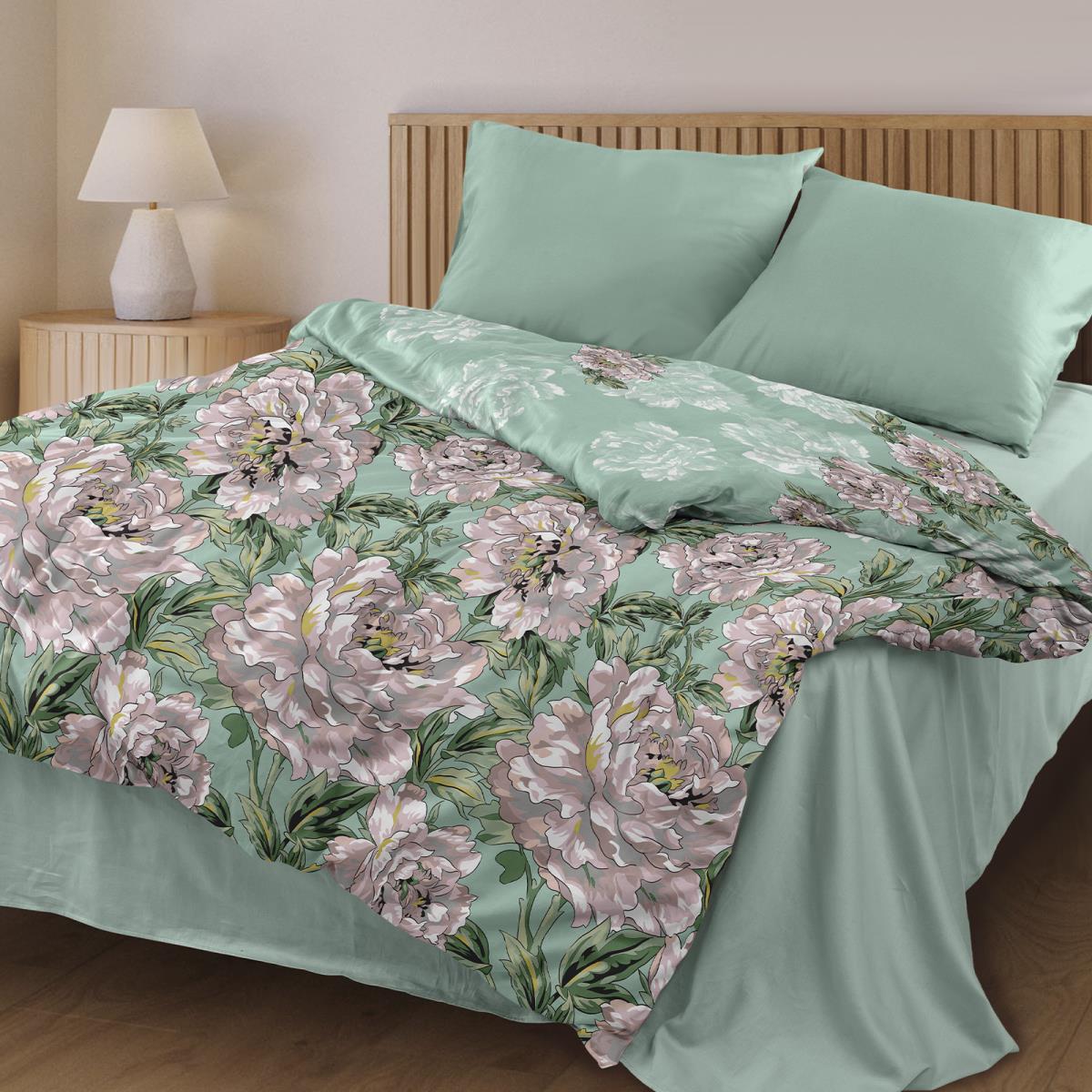 КПБ Любимый дом Бязь 60148-2/24900-46 Пионы н/у