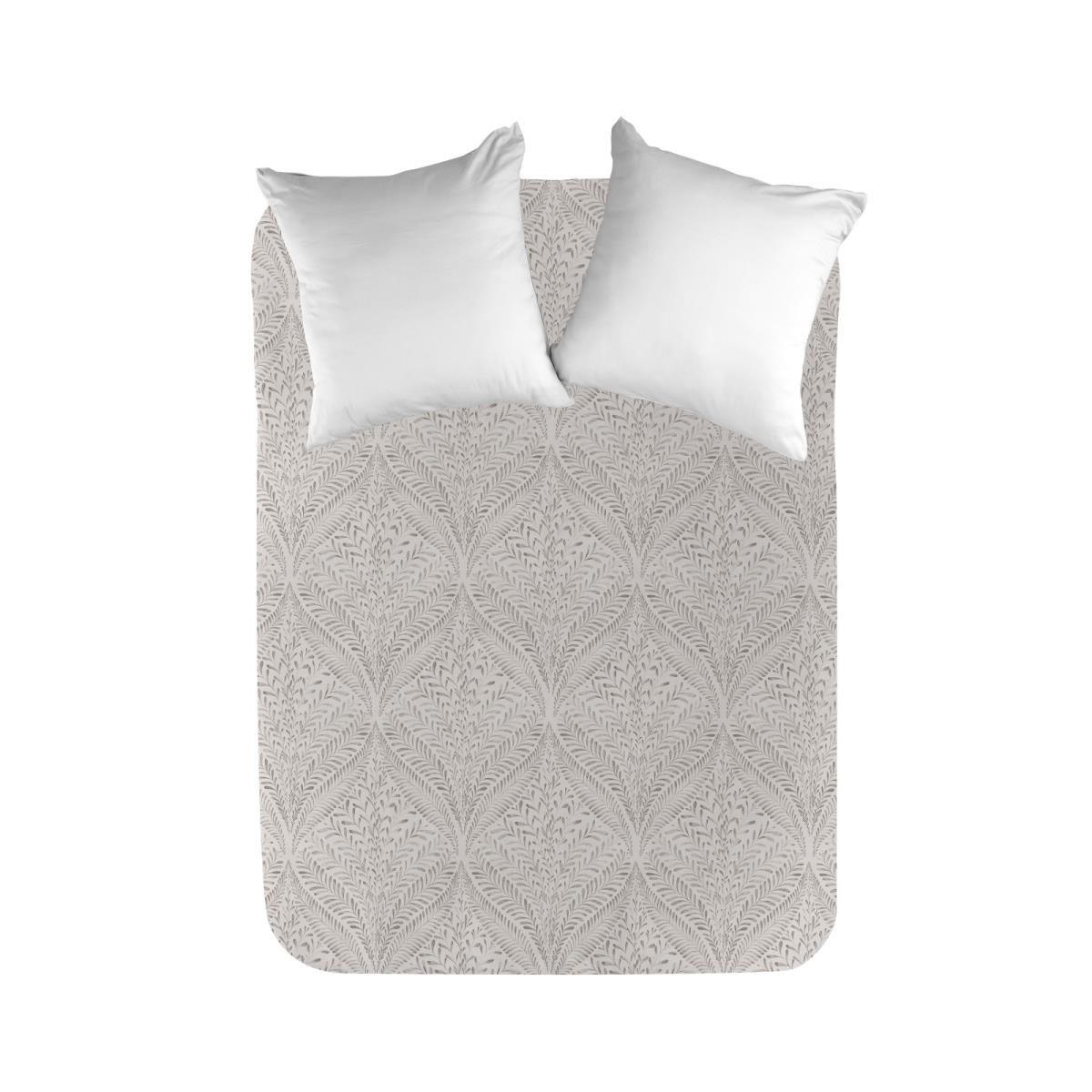 Простыня на резинке перкаль WENGE 31076-1