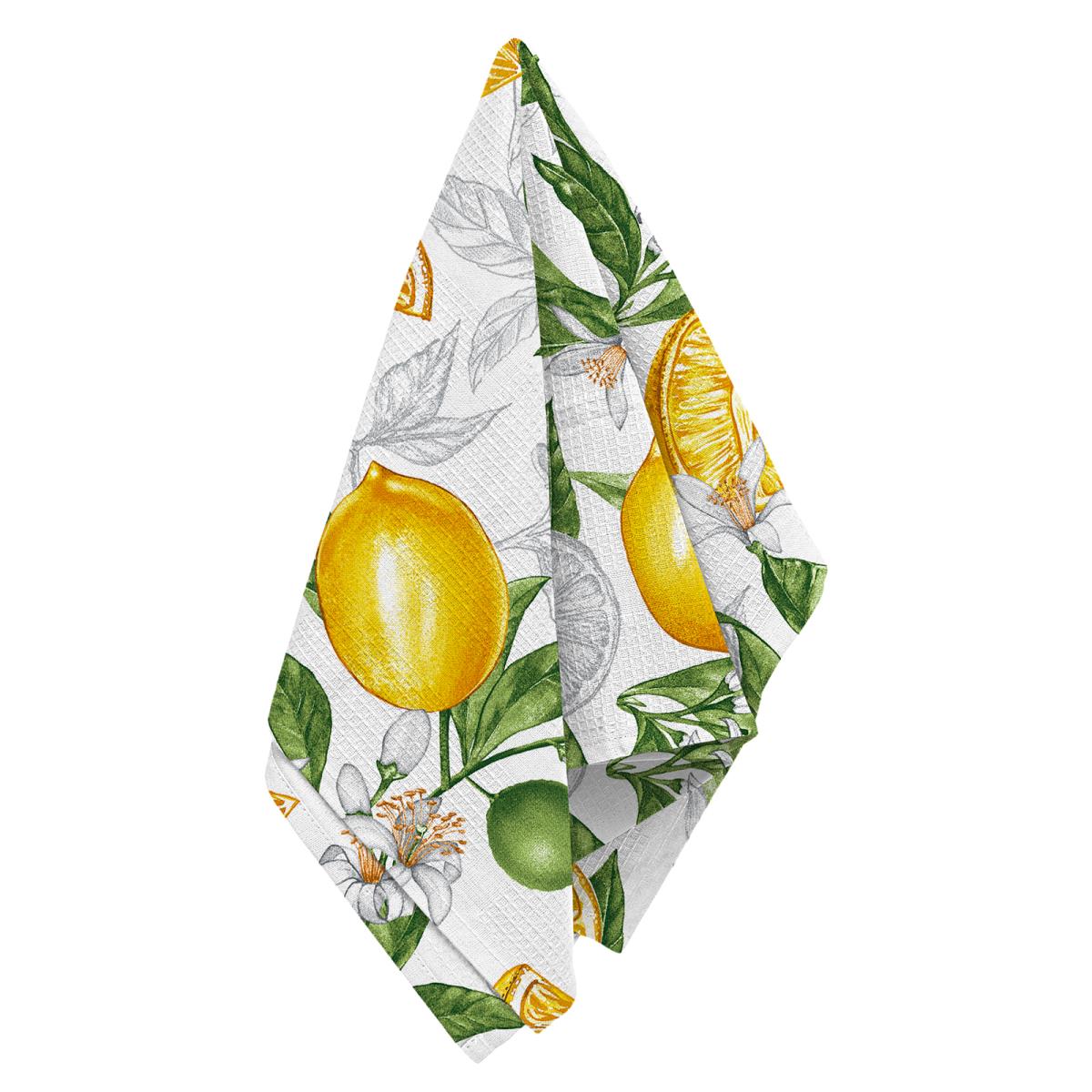 Полотенце вафельное Все ДOMA/Vse DOMA 29249-1 Лимоны