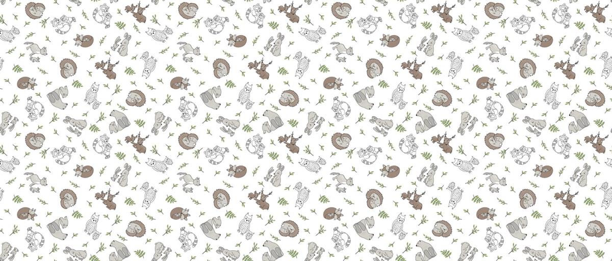 Муслин 150 см 29169-1 Зверушки