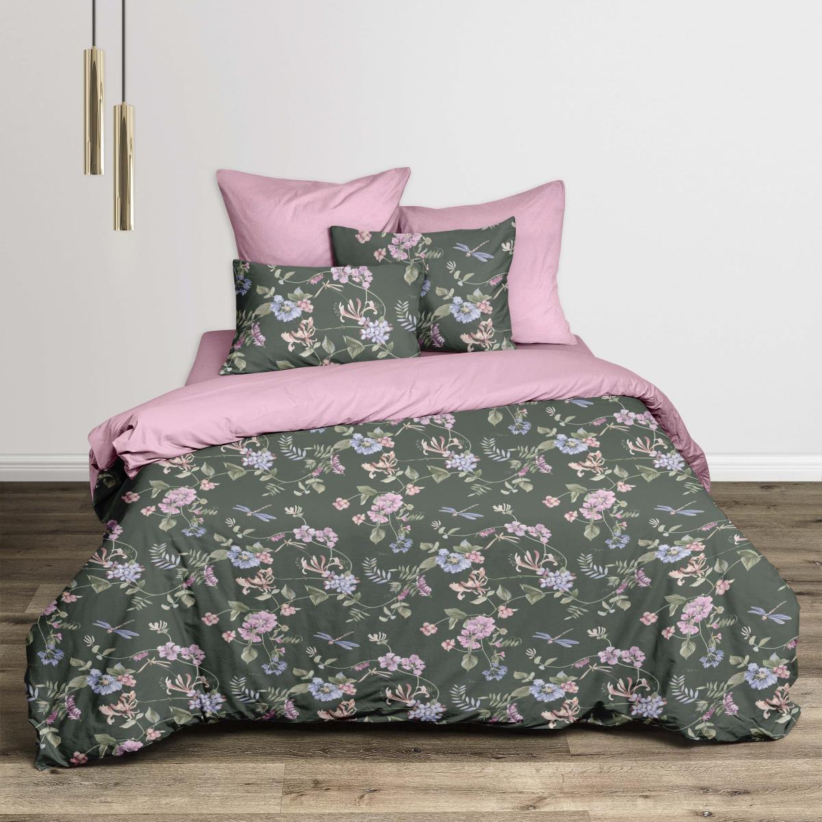 КПБ Fine Line Сатин 50377-1/24500-51 Английский сад