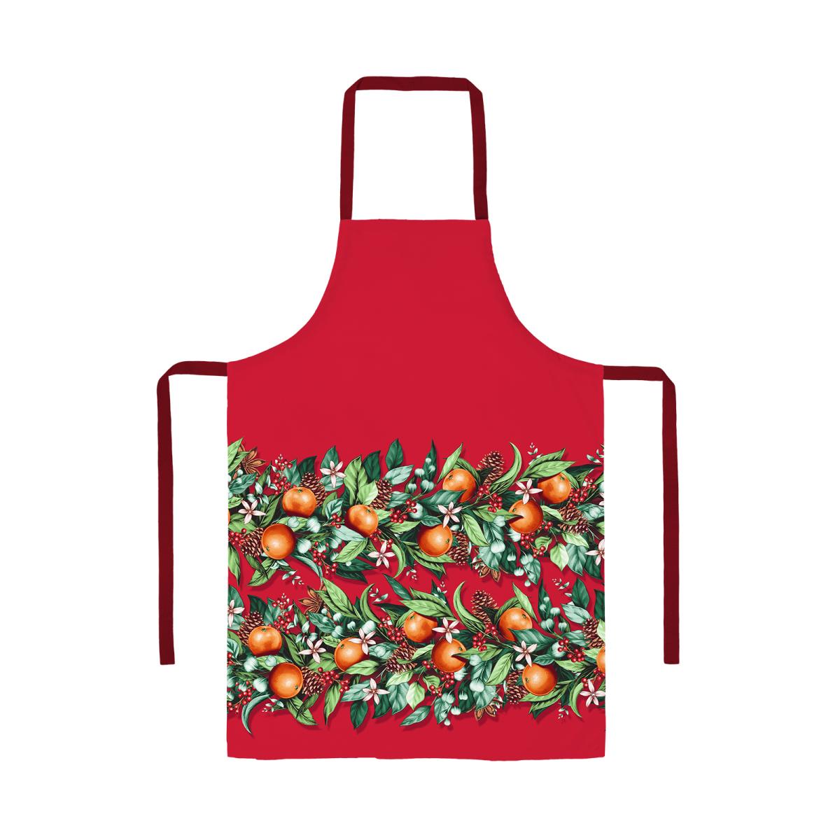 Фартук рогожка Все ДOMA/Vse DOMA 60211-1 ВКУС РОЖДЕСТВА