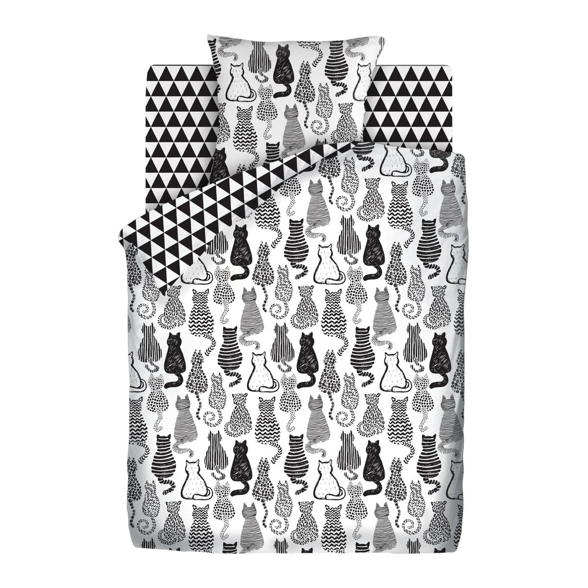 КПБ Crazy Getup 16505-1/16504-1 Graphic cats