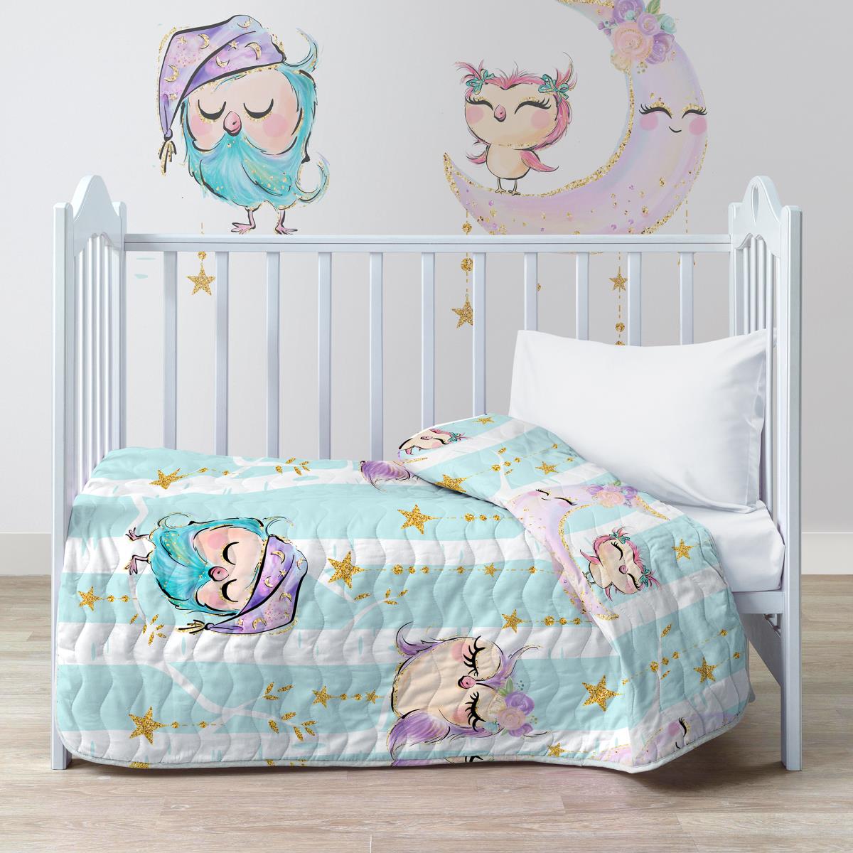Покрывало стеганое Juno Sleep owls 16422-1
