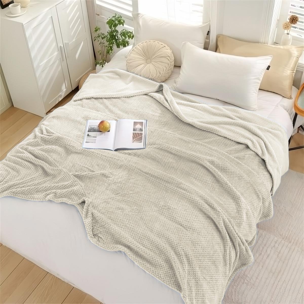 Плед велсофт WENGE PINOLI Cream