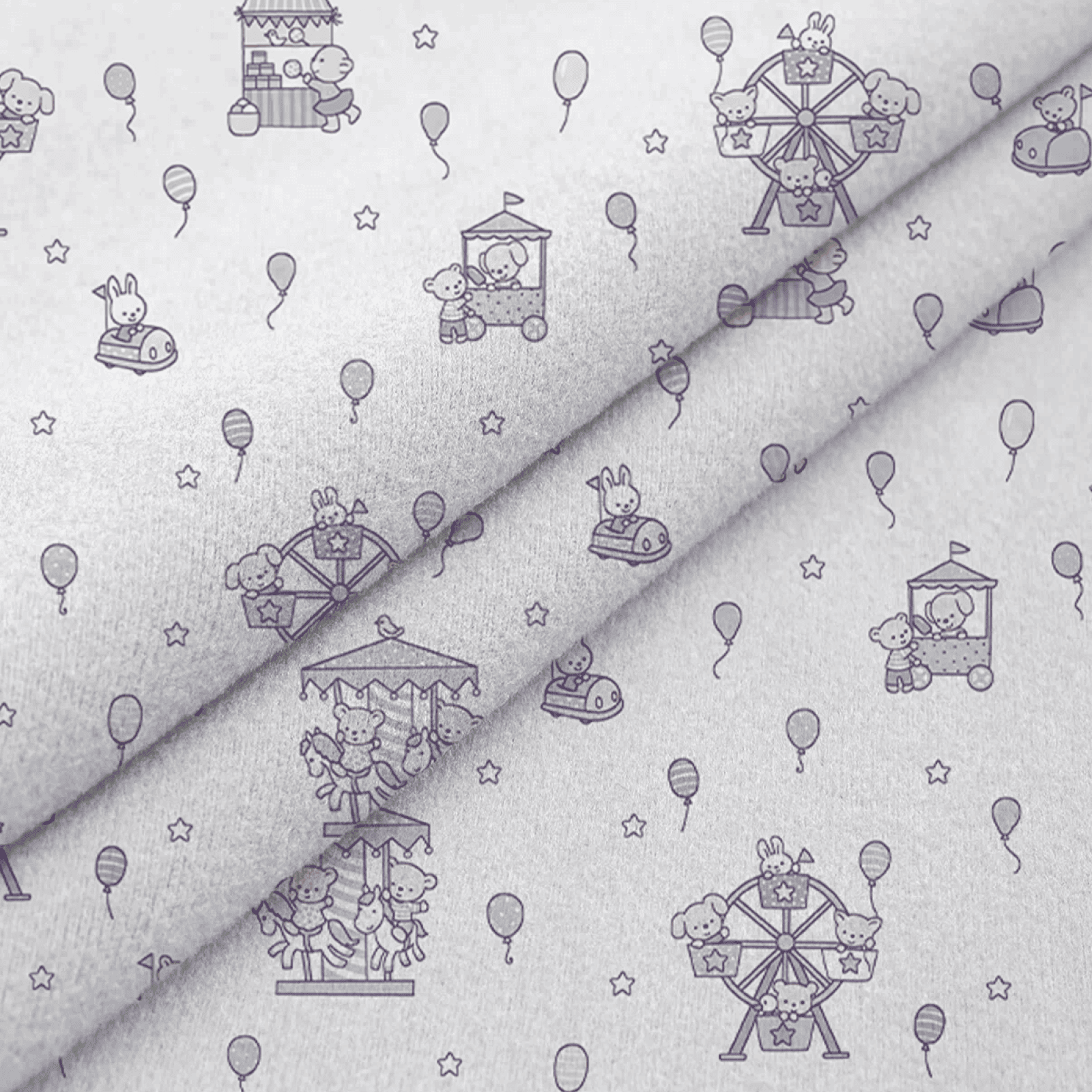 Фланель 90 см 29144-4 Карусель