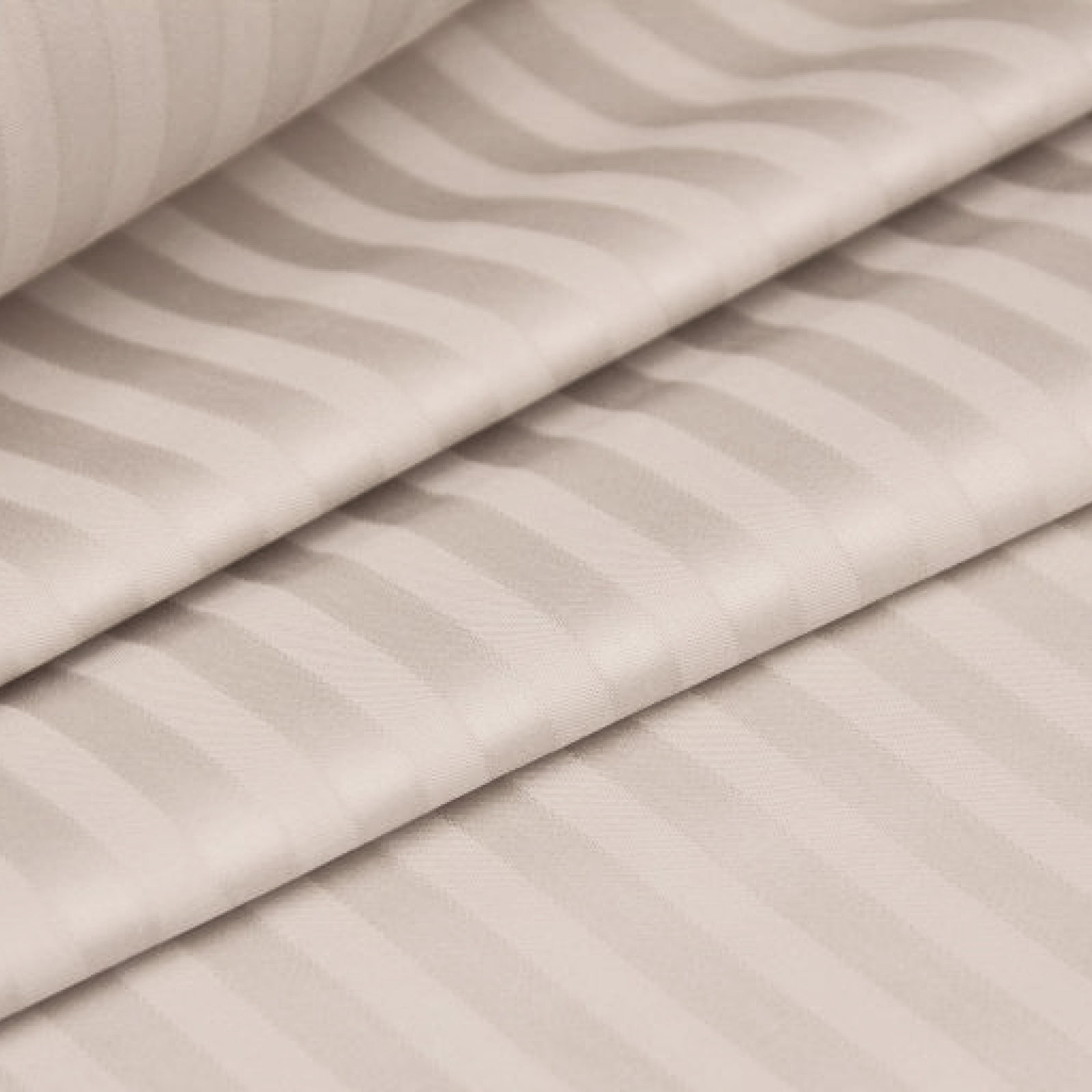 Страйп-сатин 220 см гладкокрашеный арт. 3052 86043-11 Ethereal rose (пыльная роза), полоса 2*2