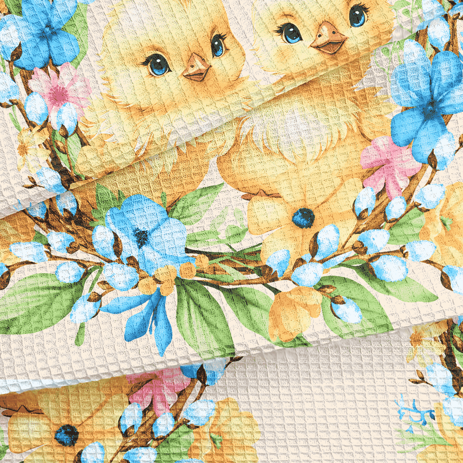 Полотно вафельное 50 см наб 29371-1 Солнечная Пасха