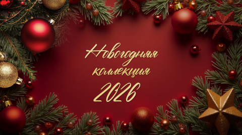 Новогодняя коллекция Тканей 2026