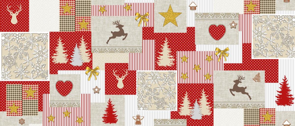 Полотно вафельное 150 см 29051-1 Лапландия