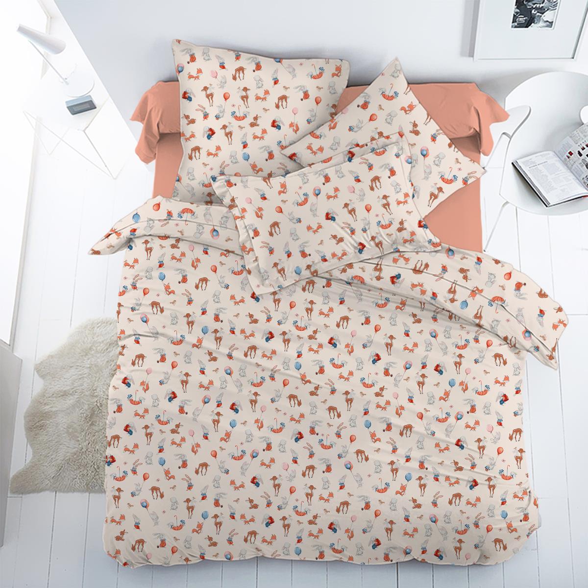 Перкаль 150 см 13407-1 Зверята