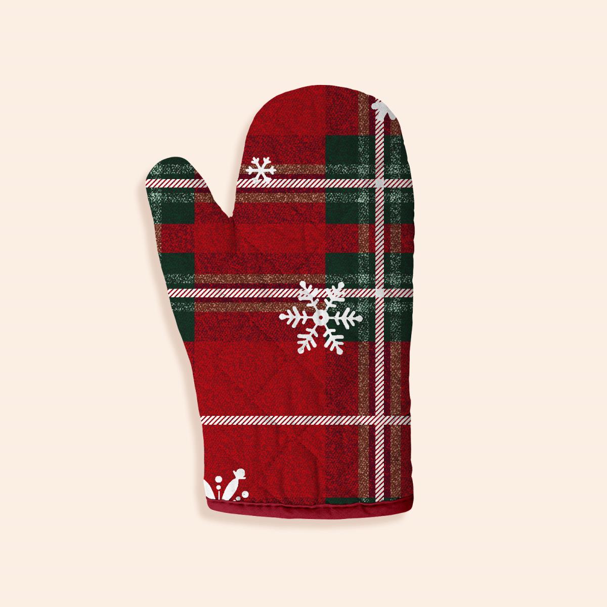 Прихватка-рукавица рогожка Все ДOMA/Vse DOMA 60339-1 Рождественское утро