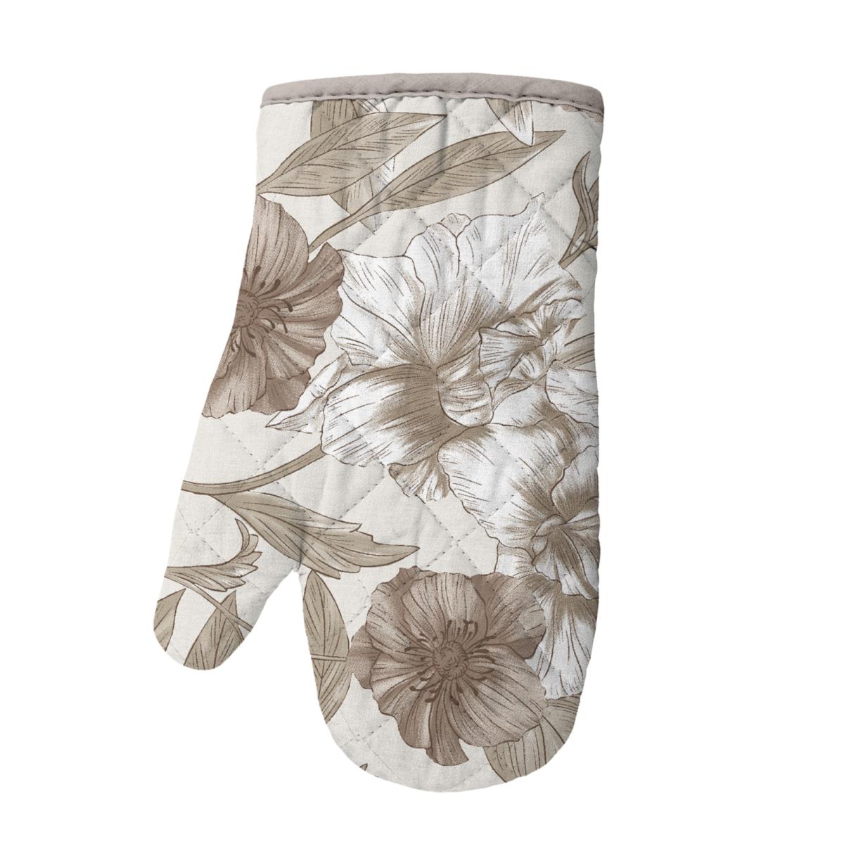 Прихватка-рукавица рогожка Все ДOMA/Vse DOMA 60050-2 Флора