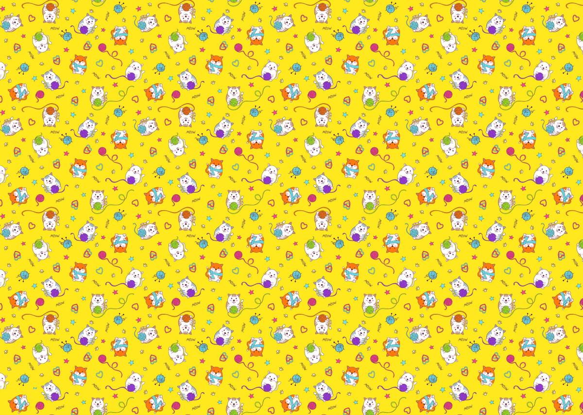 Ситец 95 см 21255-4 Мурзики