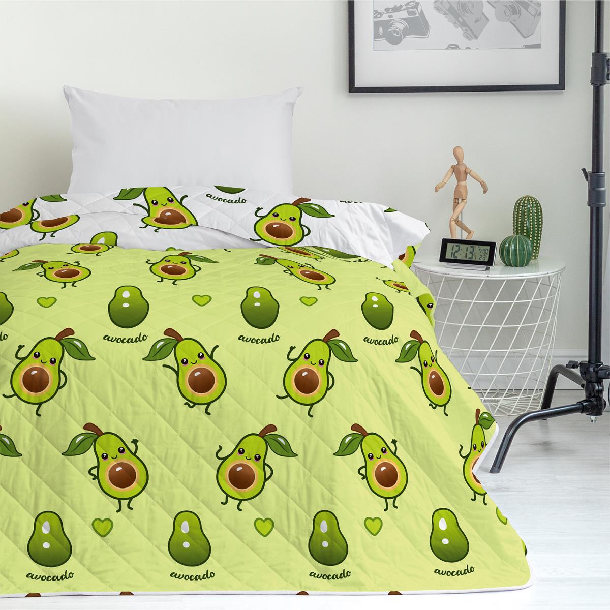 Покрывало стеганое Crazy Getup 16508-1/16508-2 Avocado