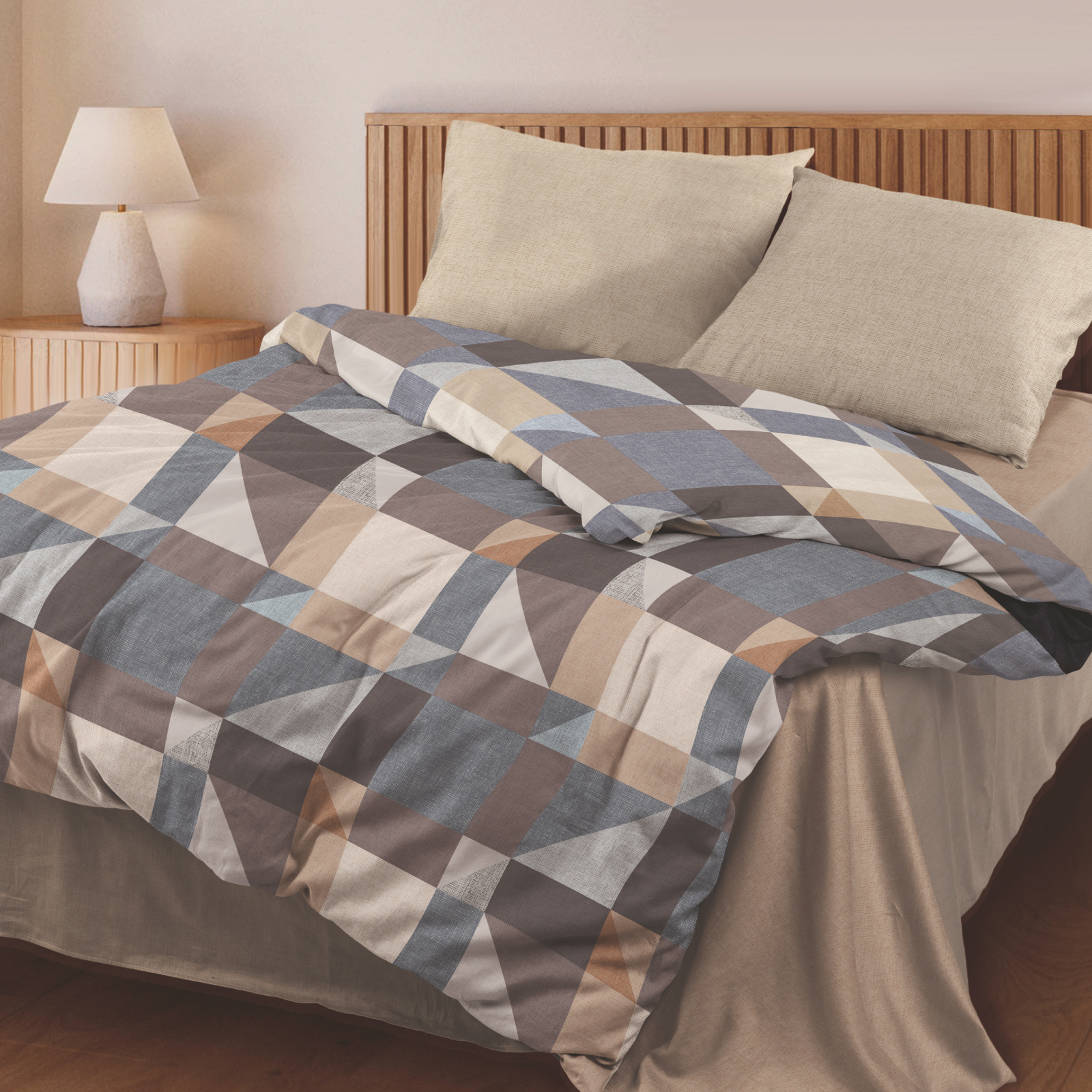 КПБ Любимый дом Бязь 60365-1/60378-1 Вектор н/у