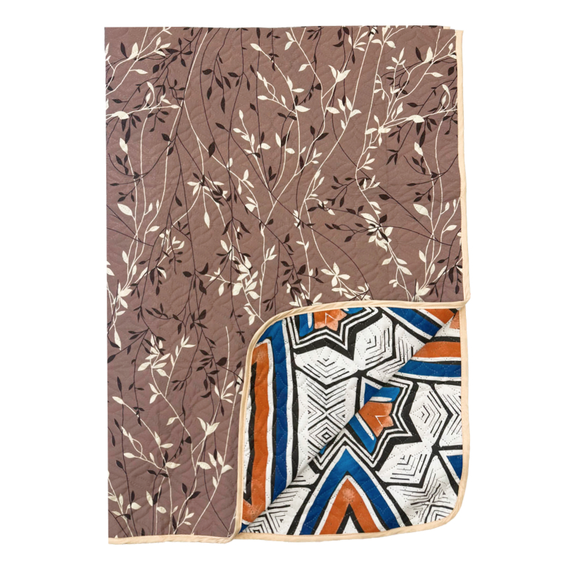 Покрывало двустороннее Комфорт Цветочное сплетение