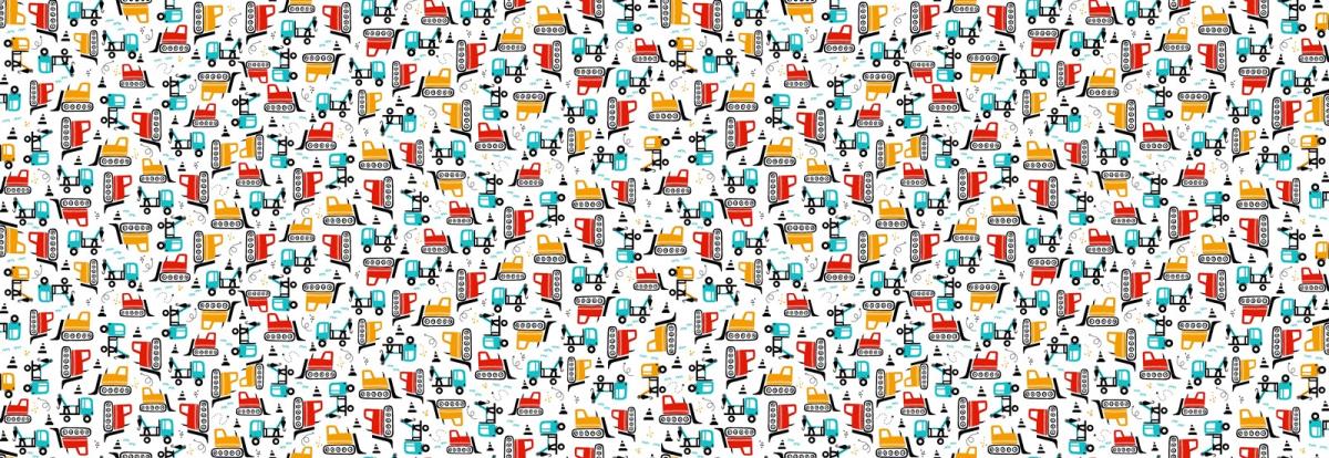 Ситец 95 см 29154-1 Трактор