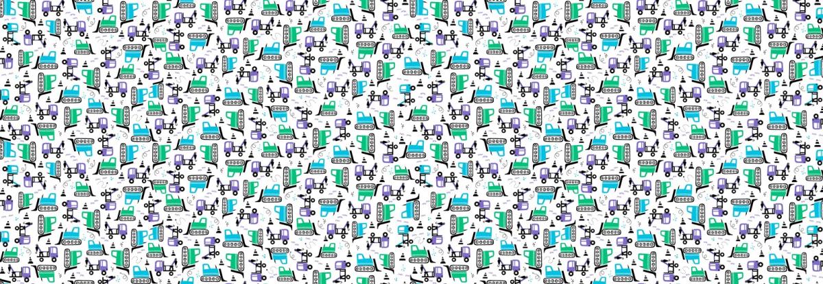 Ситец 95 см 29154-3 Трактор