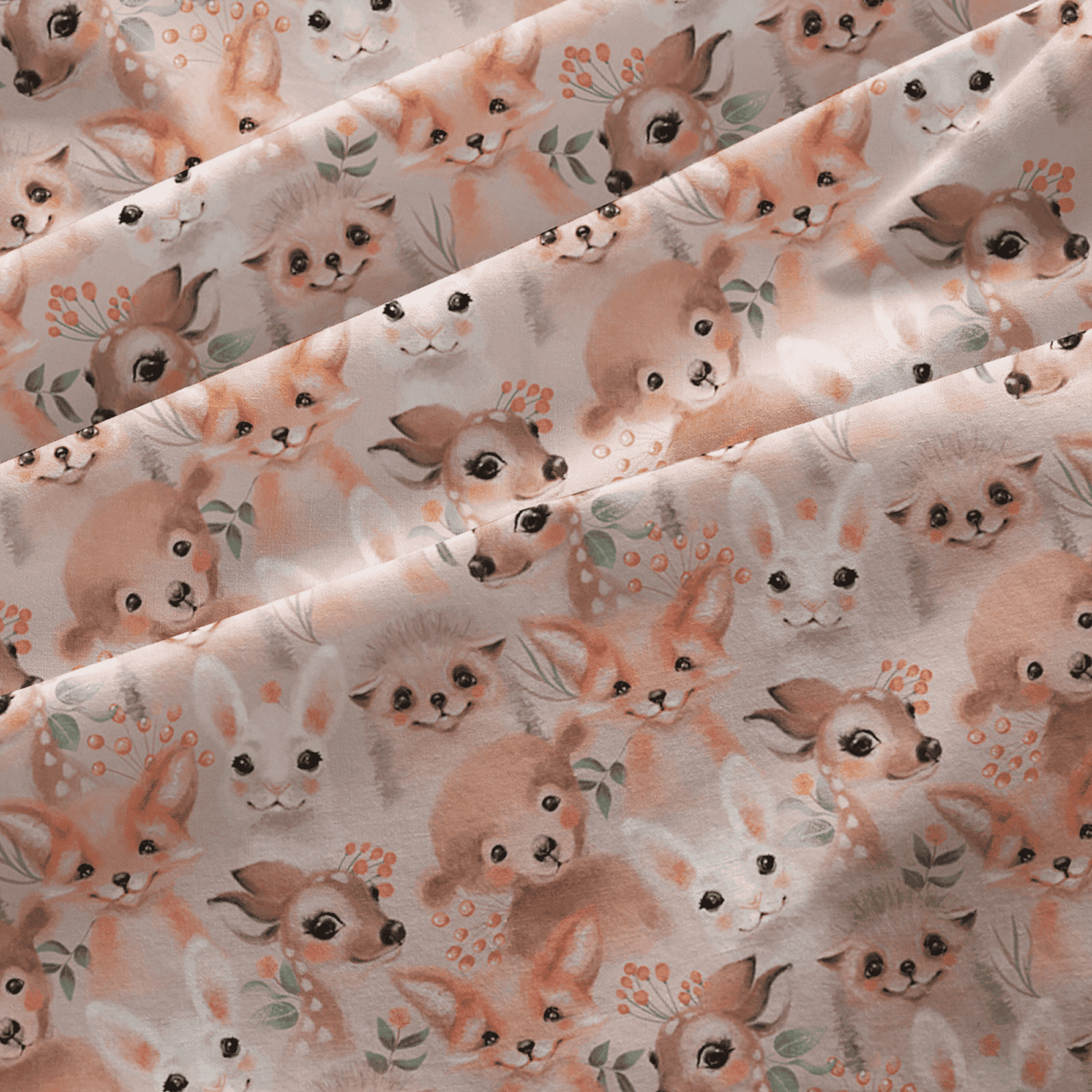 Бязь Премиум 150 см 13206-1 Маленькие зверята