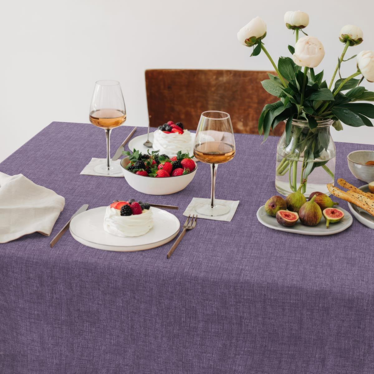 Скатерть рогожка Все ДOMA/Vse DOMA 60008-17 Лаванда