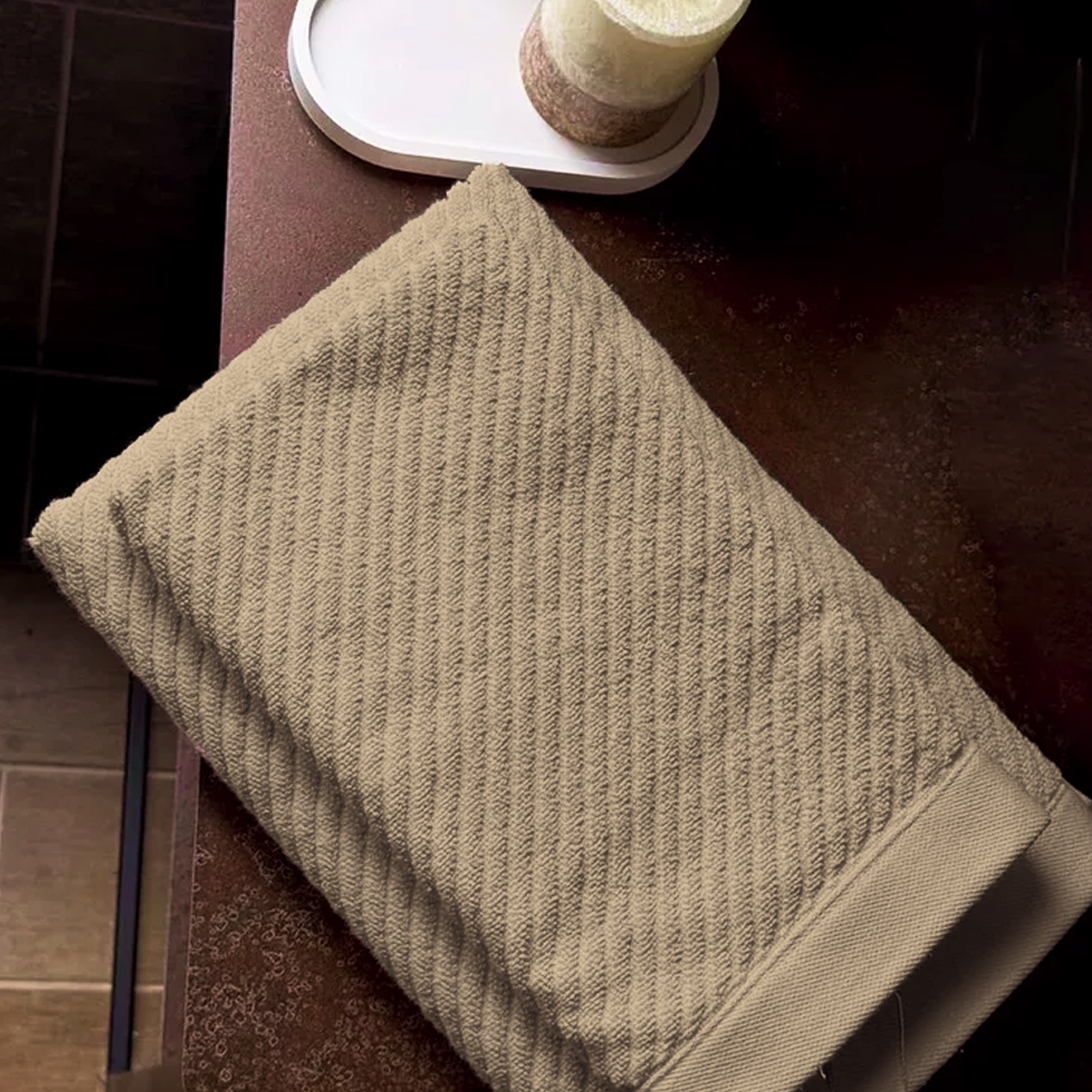 Полотенце махровое Fine Line, коллекция Гамма/Gamma, сафари