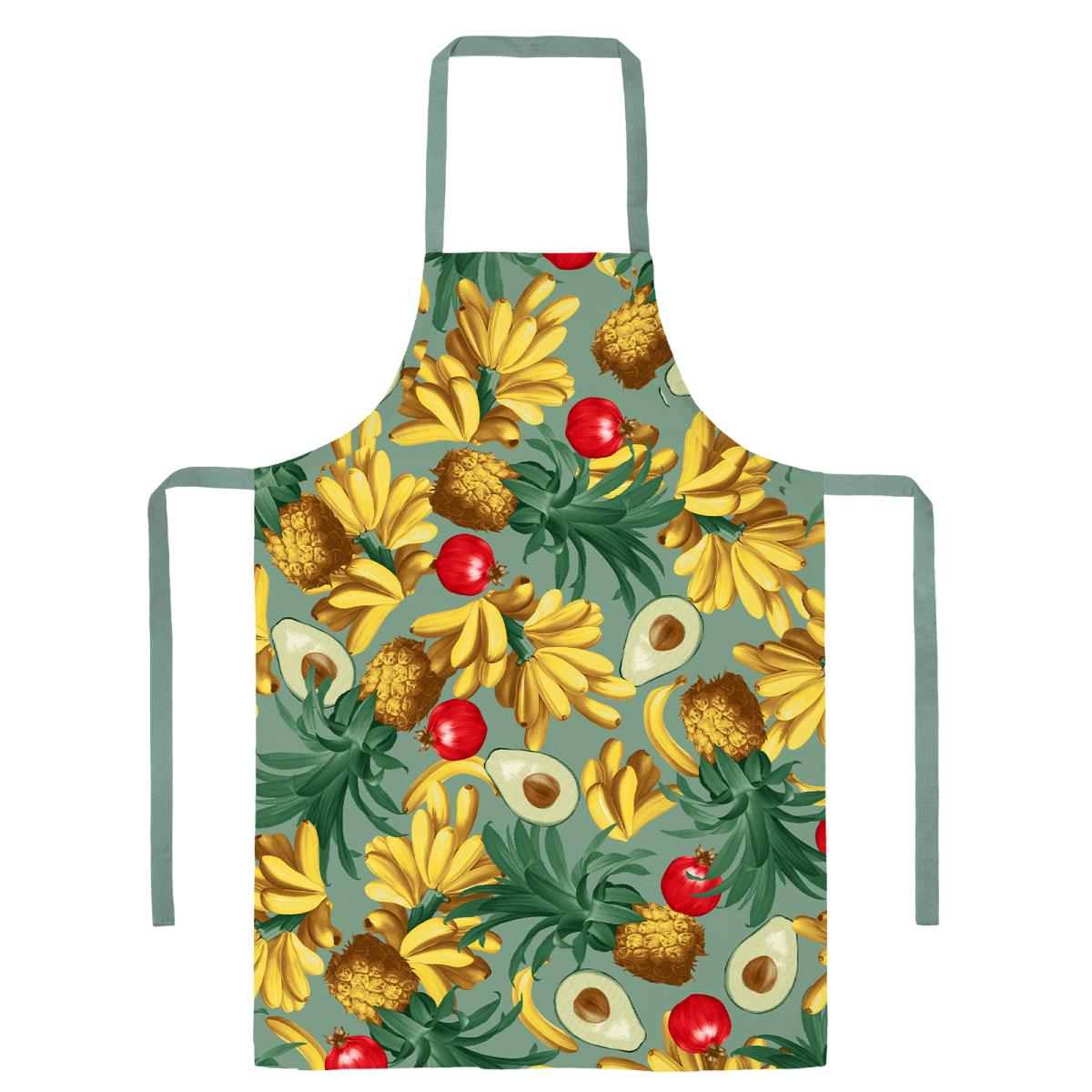 Фартук рогожка Все ДOMA/Vse DOMA 60164-1 Много фруктов