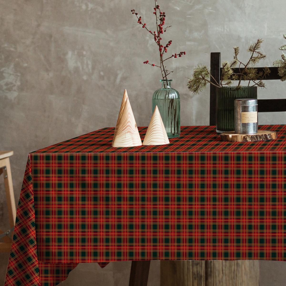 Скатерть рогожка Все ДOMA/Vse DOMA 60210-1 ИЗУМРУДНАЯ СКАЗКА