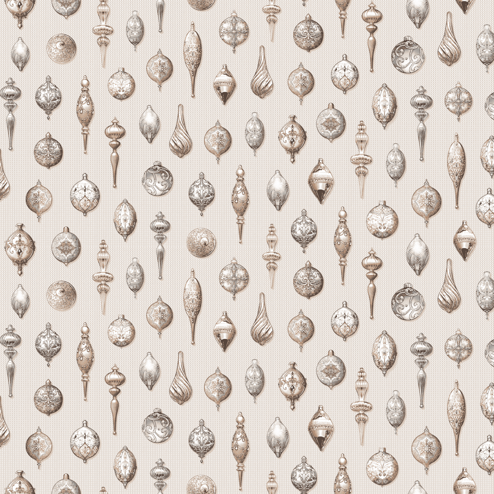 Рогожка 150 см наб арт. 904 29292-1 Новогодняя игрушка