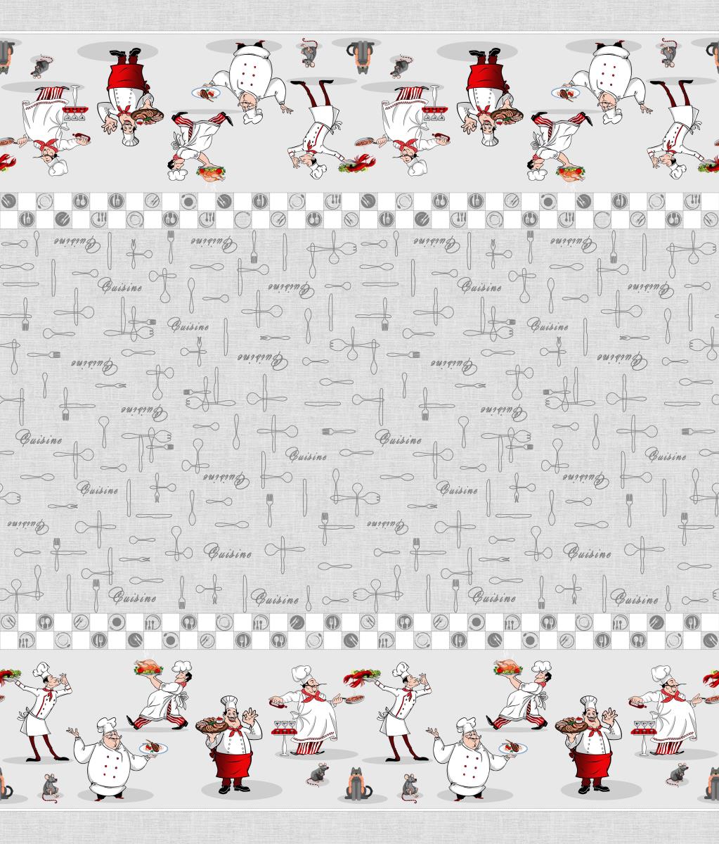 Рогожка 150 см наб арт. 902 30161-1 Шеф-повар