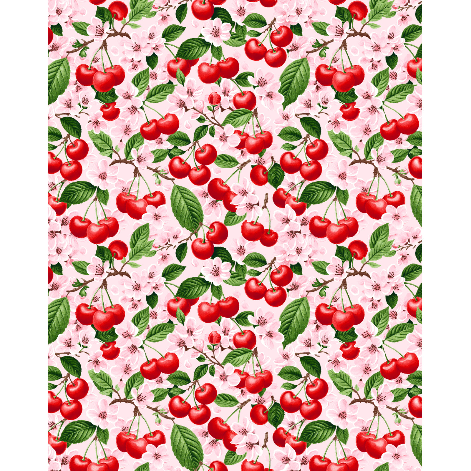 Полотно вафельное 50 см наб 29435-1 Сладкая вишня