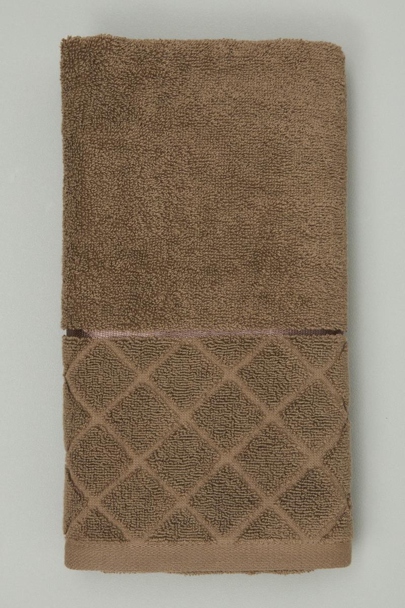 Полотенце махровое Fine Line Жемчужная коллекция, какао