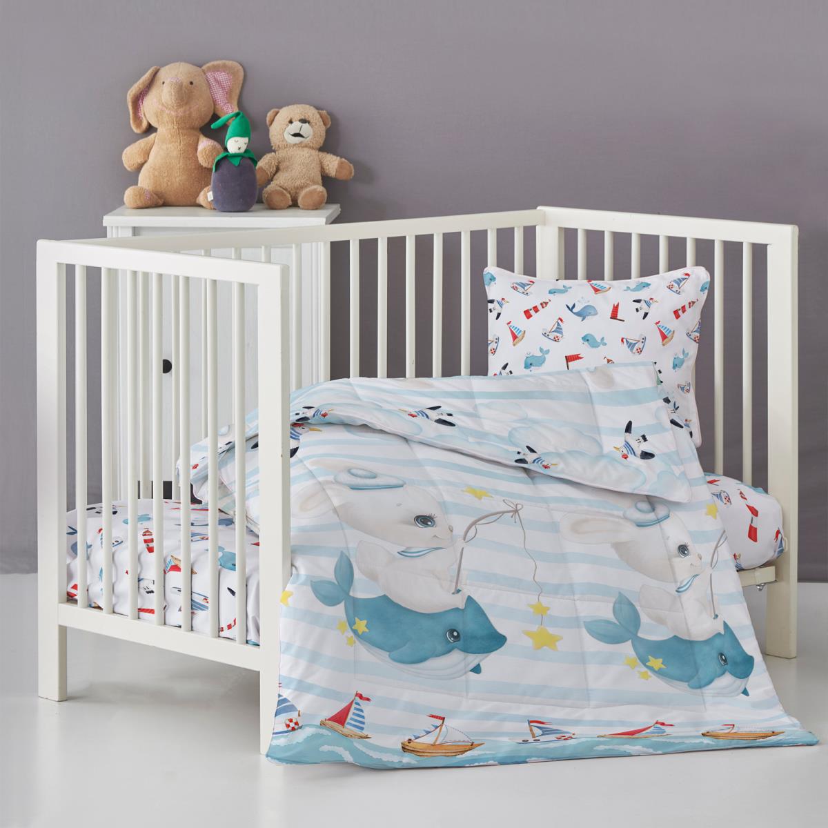 КПБ КиндерСон Поплин 16849-1/16850-1 Морская прогулка