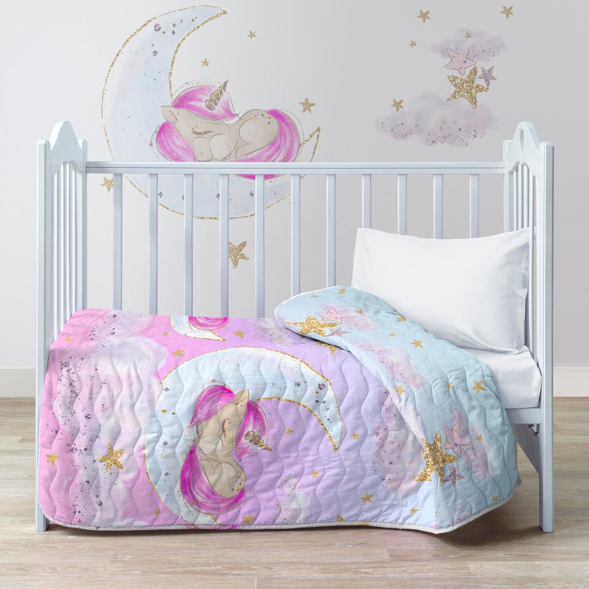 Покрывало стеганое Juno Sleep unicorn 16425-1