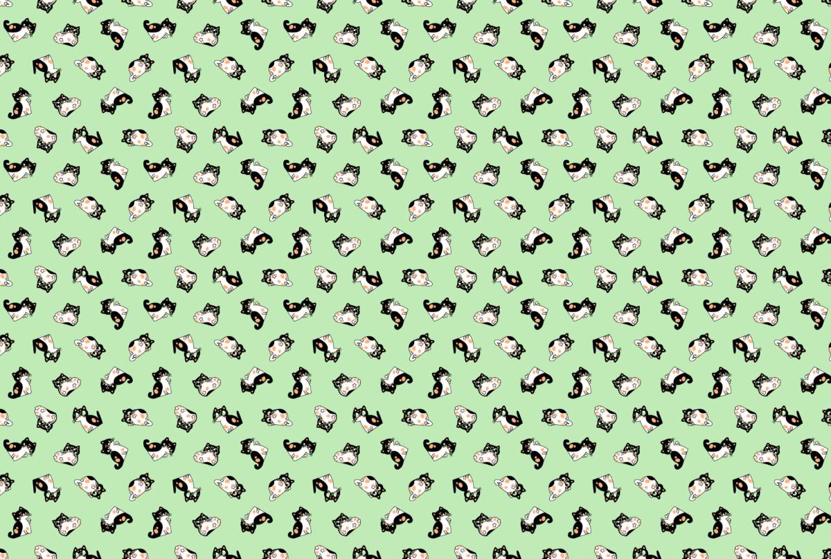 Ситец 95 см набивной 29150-3 Котики