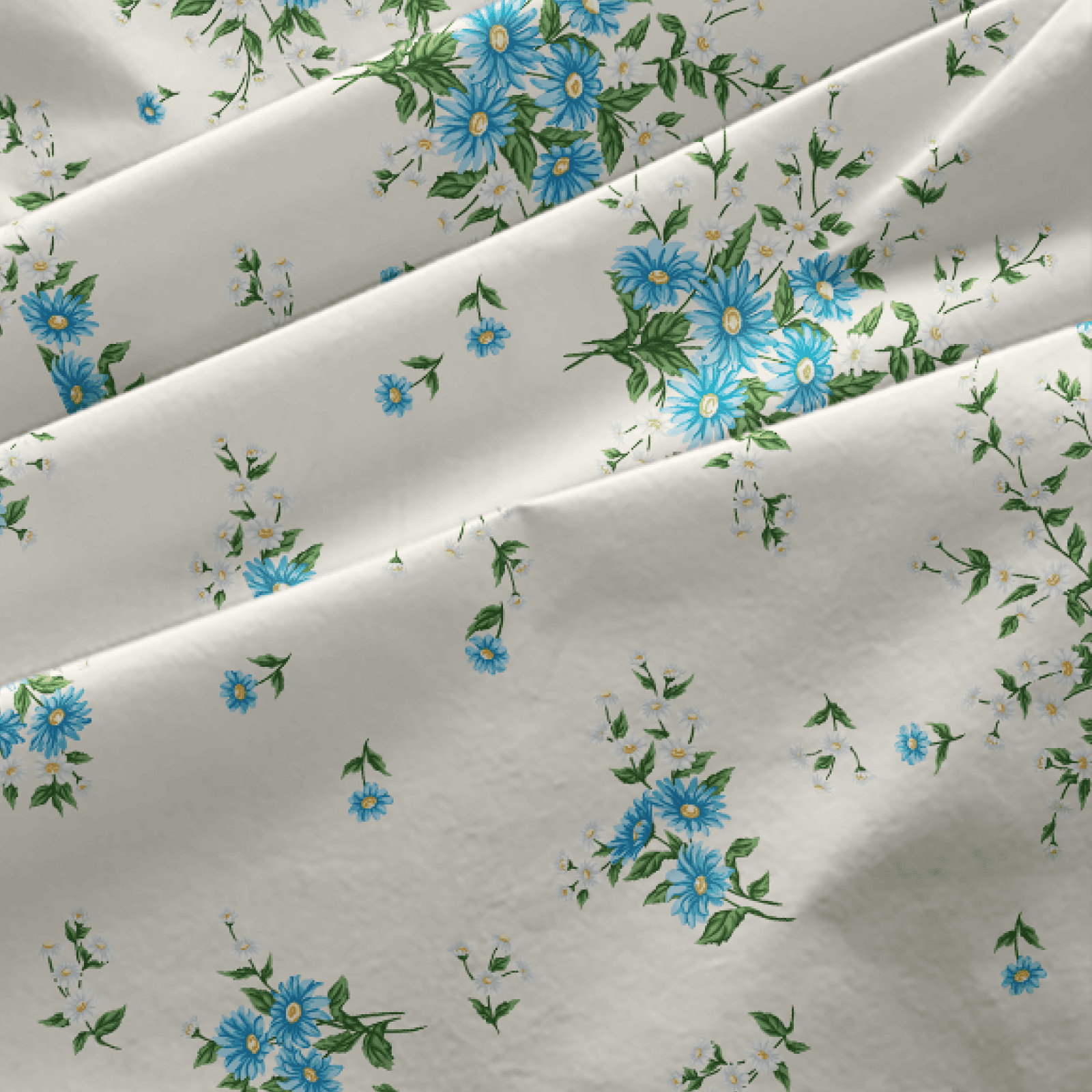 Перкаль 220 см наб 72209-1 Васильки