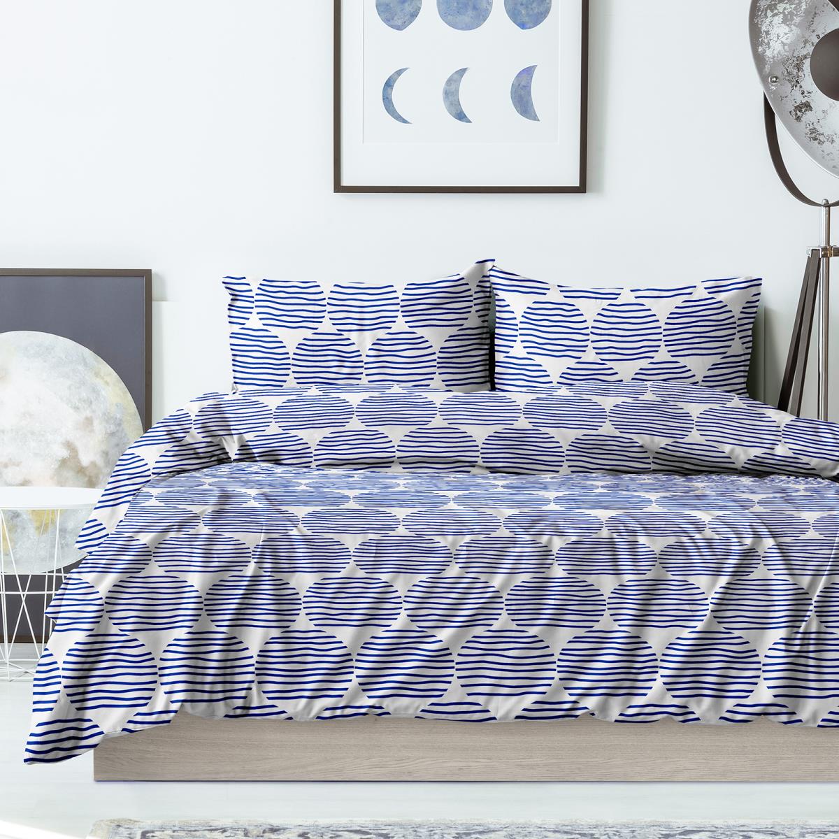 КПБ WENGE YOUNG Перкаль 60120-1 In the waves